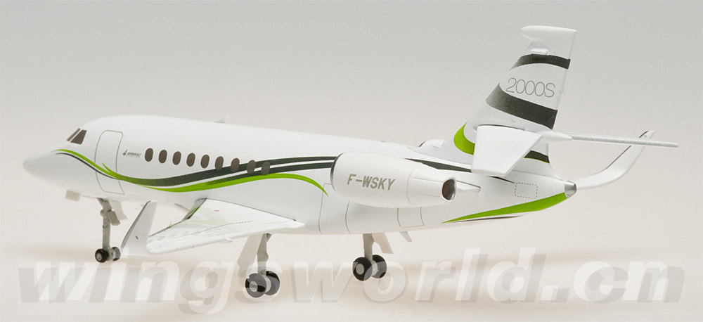 hogan 1:200 hg9789 达索 猎鹰2000s f-wsky