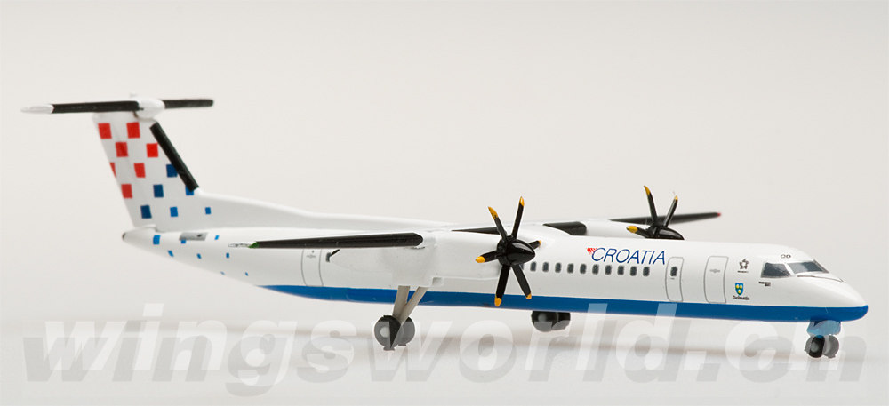 herpa 1:500 518260 克罗地亚航空 bombardier q400