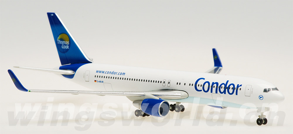 herpa 1:500 517744 德国神鹰航空 boeing 767-300 with winglets