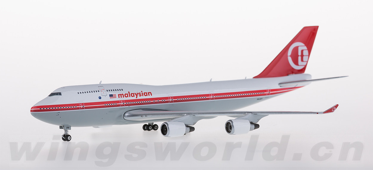 马来西亚航空747,马来西亚航空777 phoenix 1:400 ph11263 马来西亚航空 boeing 747-400 9m-mpp