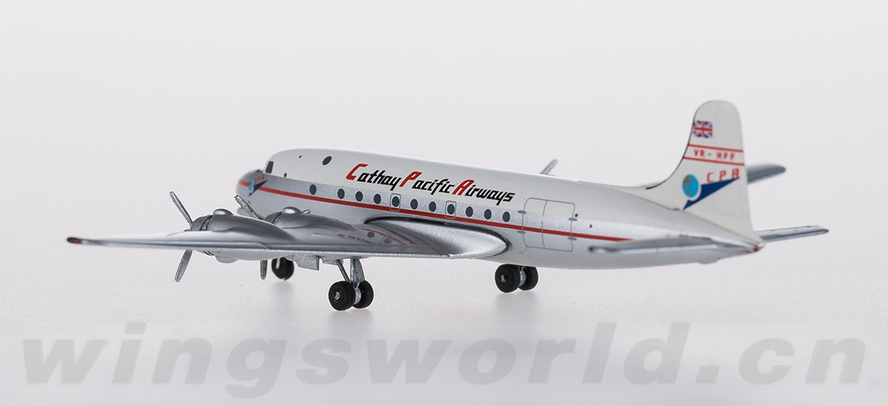 aeroclassics 1:400 acvrhff 国泰航空 douglas dc-4 vr-hff