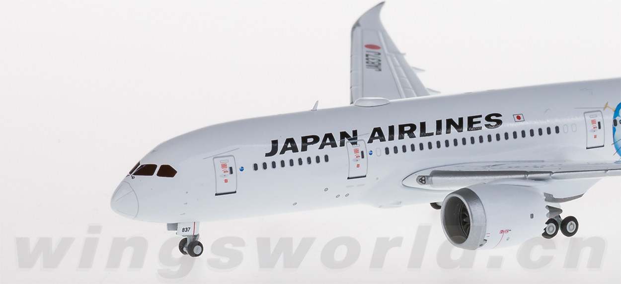 jcwings1400xx4118japanairlines日本航空boeing7878ja837j机器猫彩绘