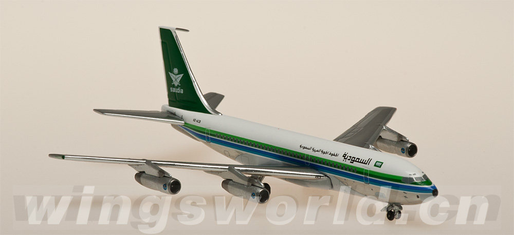 aeroclassics 1:400 ac4hzacb 沙特航空 boeing 720b hz-acb