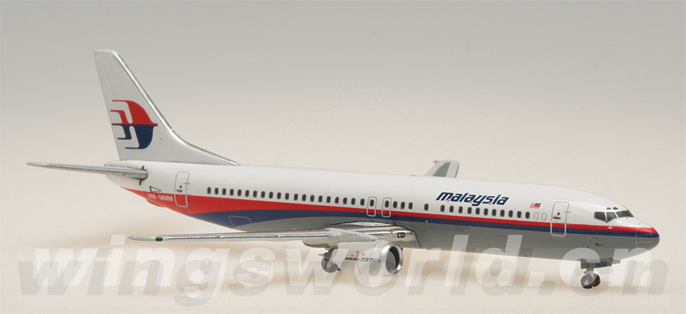 phoenix 1:400 ph10484a 马来西亚航空 boeing 737-400 9m-mmm