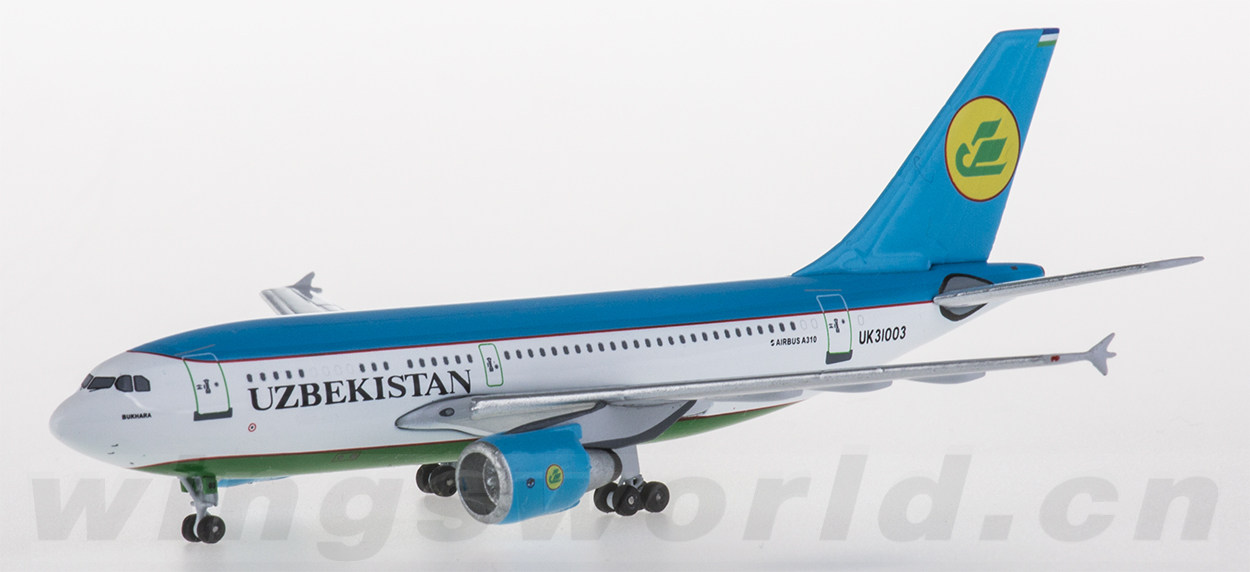 aeroclassics 1:400 ac19224 乌兹别克斯坦航空 airbus a310-300 uk-3