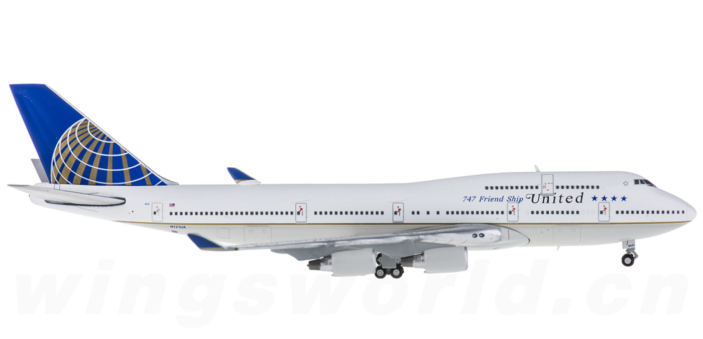 geminijets 1:400 gjual1741 united airlines 美国联合航空 boeing