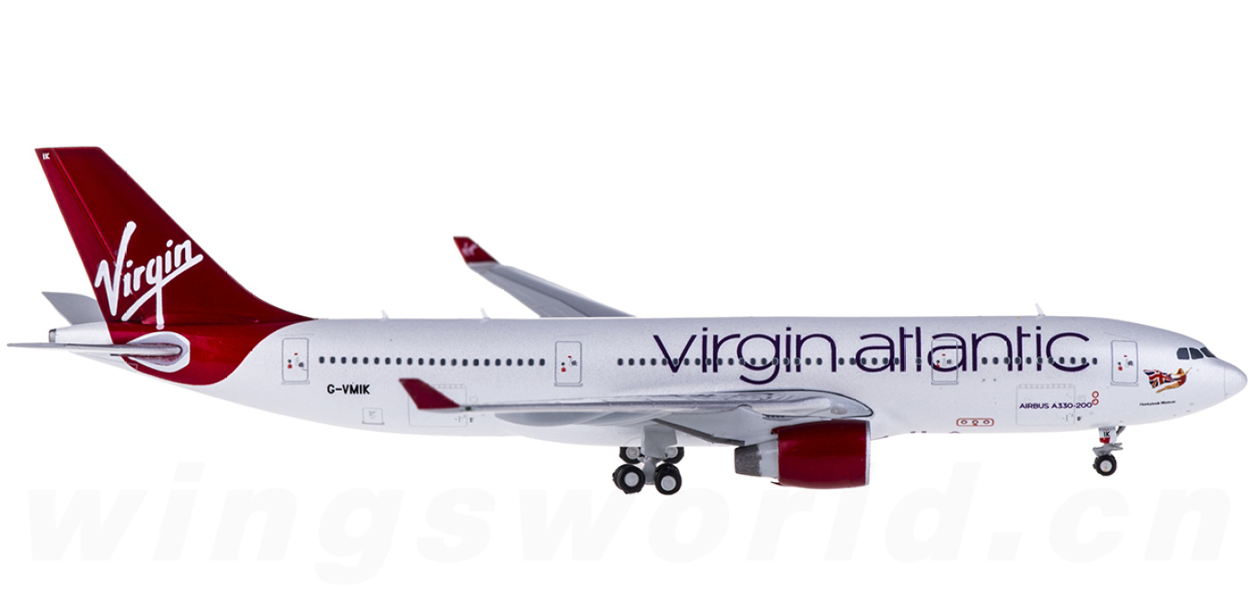 geminijets 1:400 gjvir1763 virgin atlantic 维珍航空 airbus a330