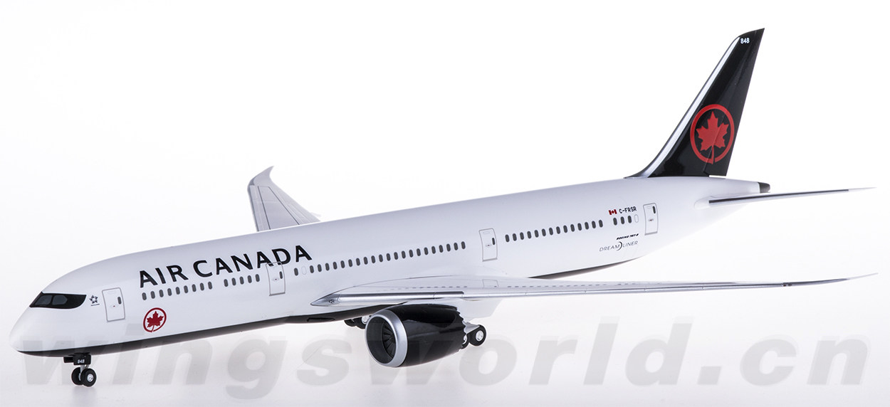 hogan 1:200 hg10246gr air canada 加拿大航空 boeing 787-9 c-frsr