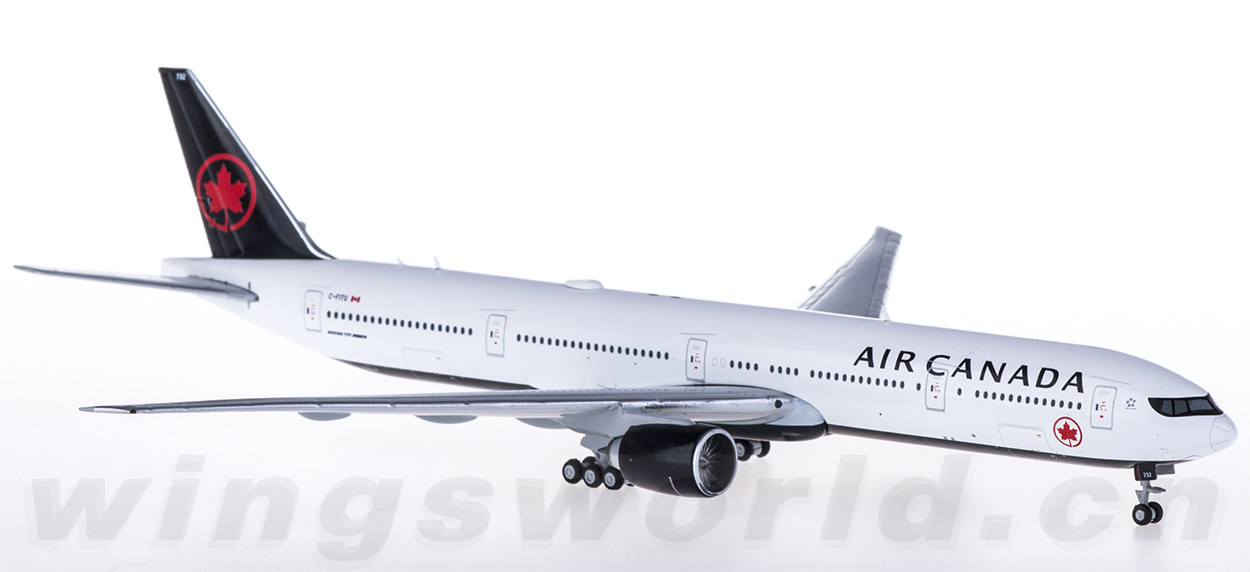 加航777-300er座位图,国航777-300er座位图 1:400 gjaca1773 air canada 加拿大航空 boeing 777-300er c-fitu