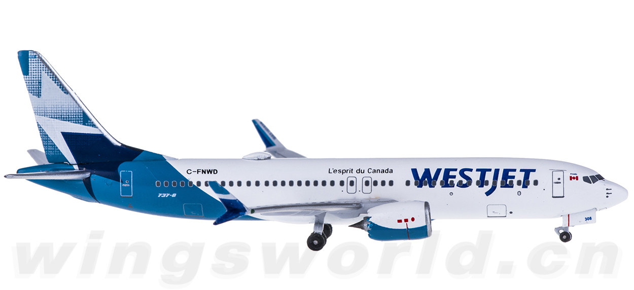 aeroclassics1400ac419357westjet西捷航空boeing737max8cfnwd