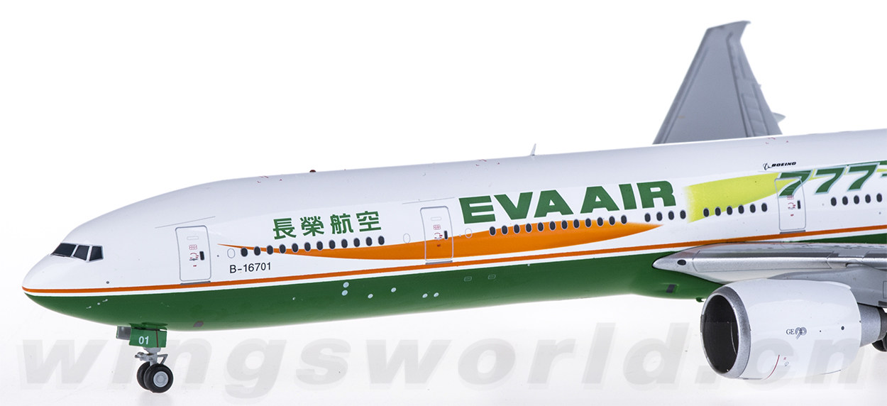 长荣航空波音777-200,华航波音747-400 jc wings 1:200 xx2783 eva air 长荣航空 boeing 777-300er b-16701