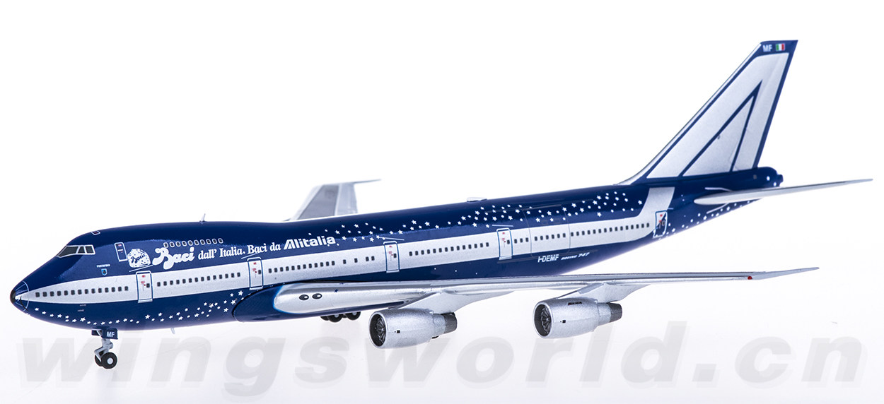 jc wings 1:400 bb4-2017-004 alitalia 意大利航空 boeing 747-200b