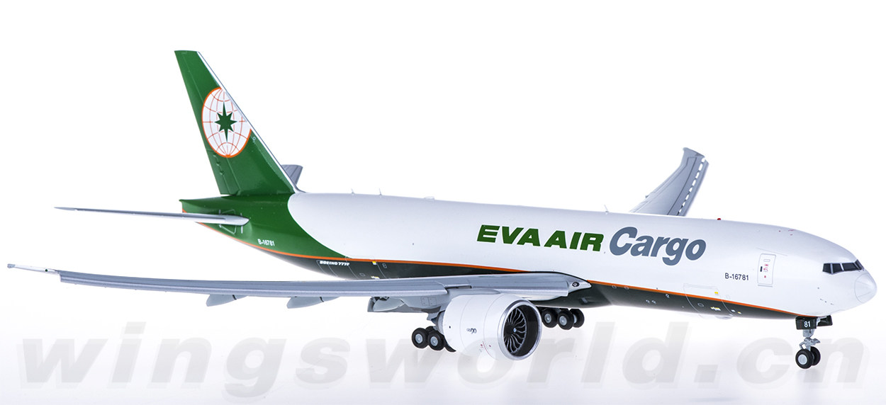 jc wings 1:200 xx2039a eva air 长荣航空 boeing 777-200f b-16781