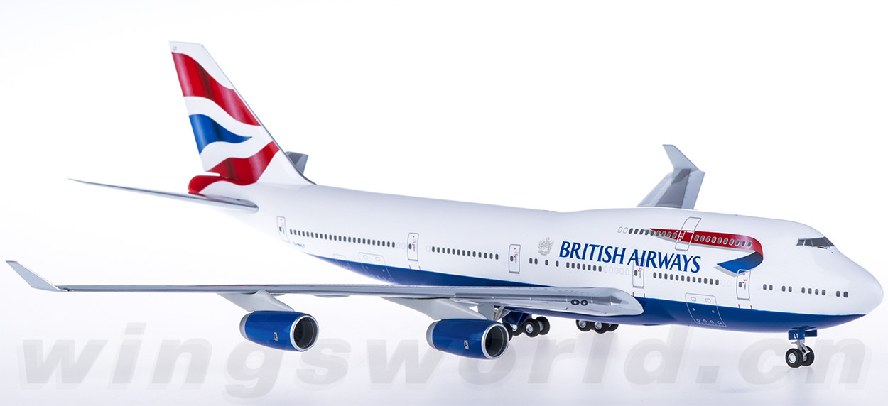 hogan 1:200 hg2346gr british airways 英国航空 boeing 747-400 g