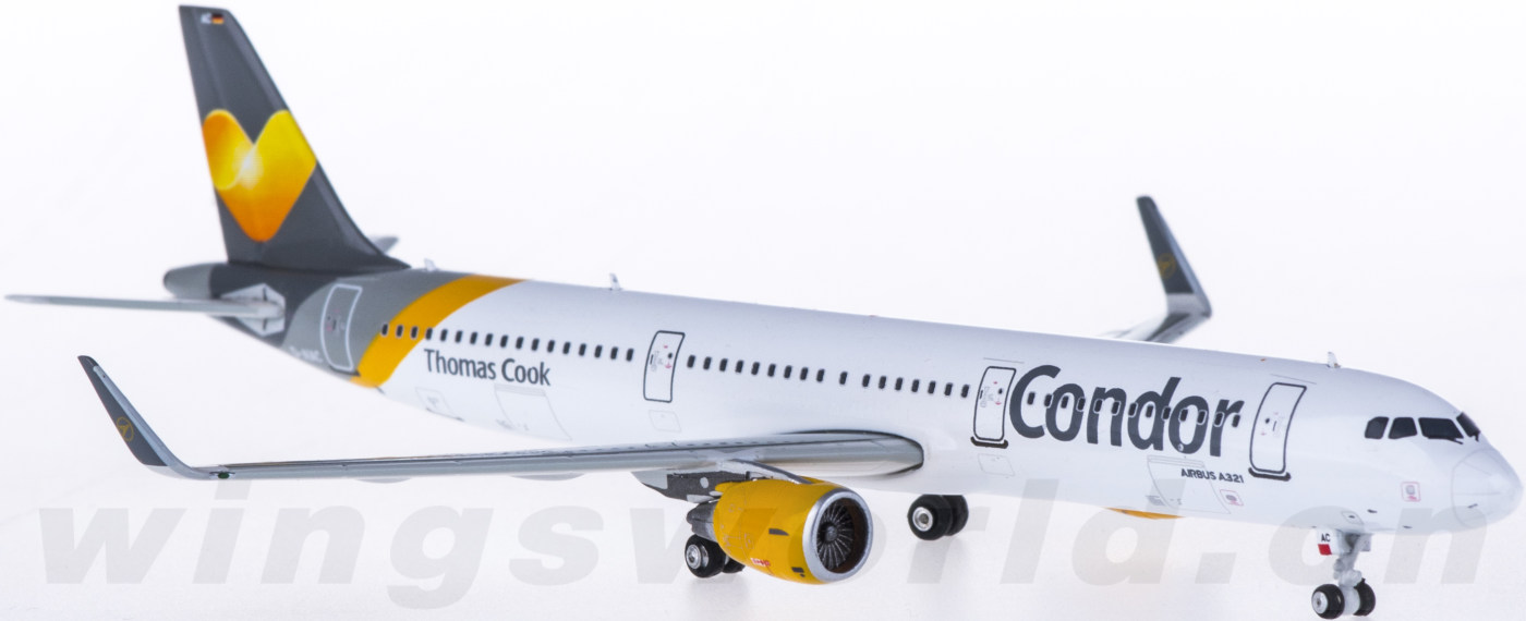 phoenix 1:400 ph11101 condor 神鹰航空 airbus a321 d-aiac