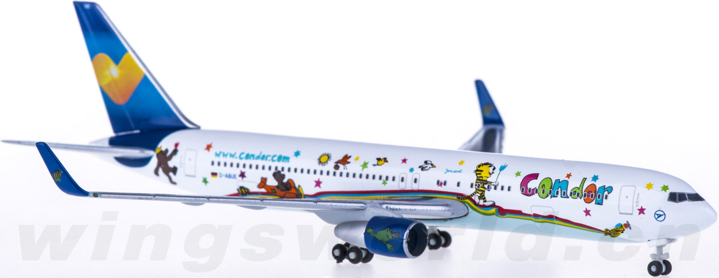 神鹰航空公司图片,阿拉斯加航空图片 herpa 1:500 524704 condor 神鹰航空 boeing 767-300 d-abue 雅诺什