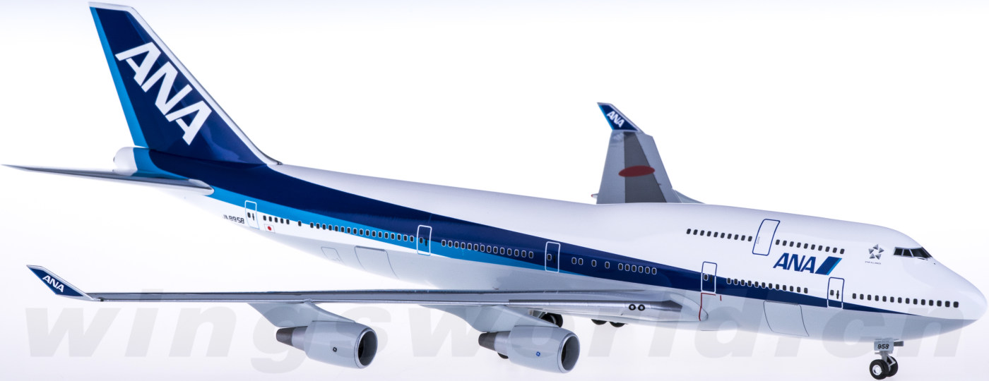 hogan 1:200 nh20129 ana 全日空 boeing 747-400 ja8958