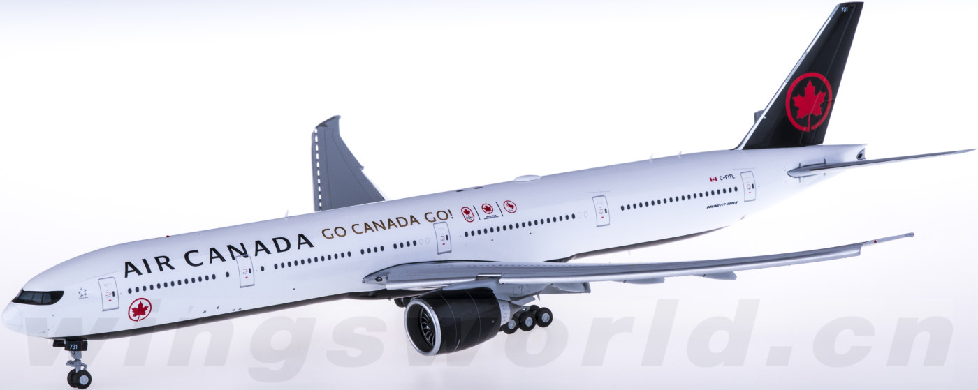jc wings 1:200 xx2133a air canada 加拿大航空 boeing 777-300er c