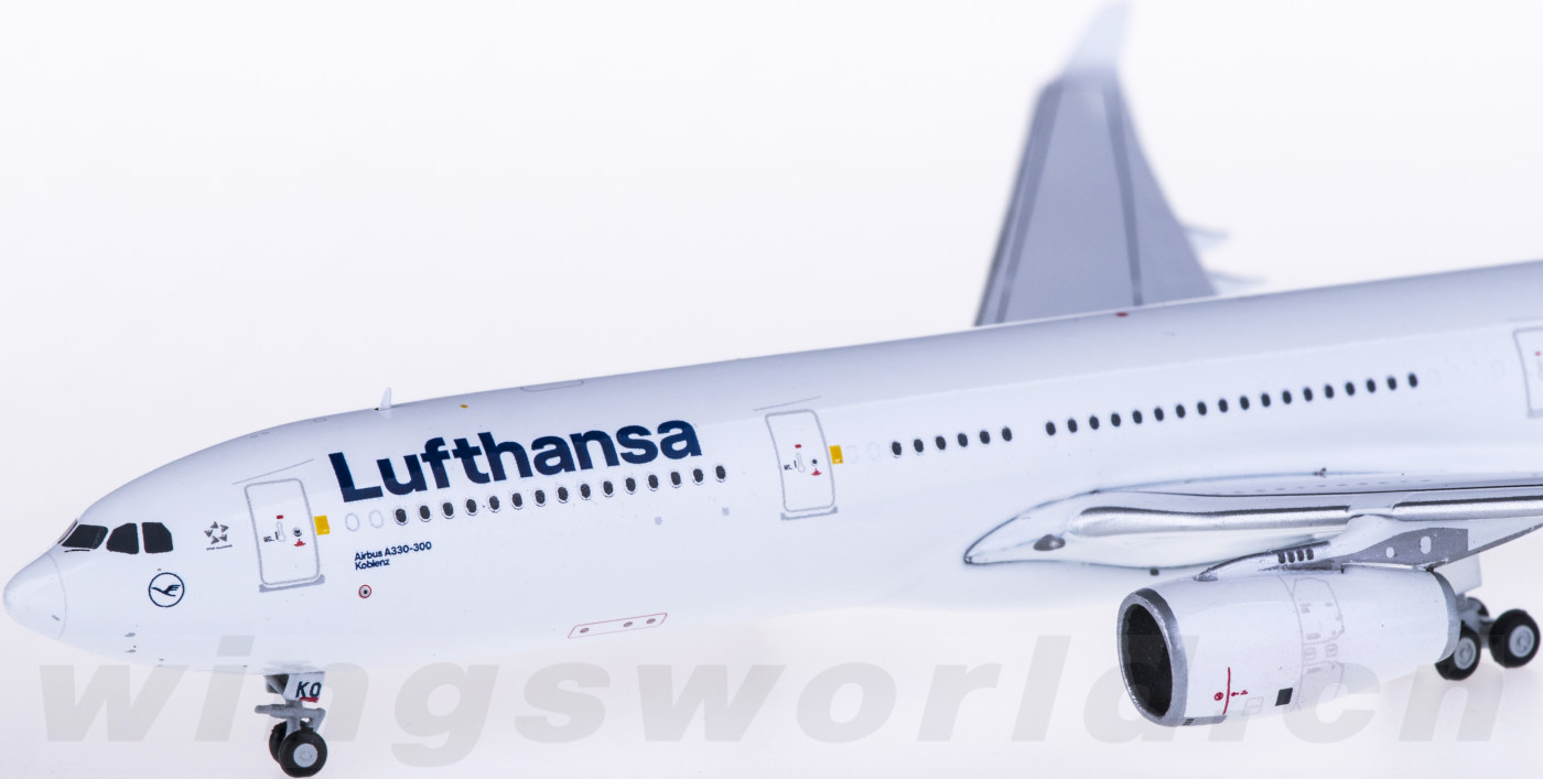 汉莎航空a330-200,荷兰航空波音747-400 geminijets 1:400 gjdlh1831 lufthansa 汉莎航空 airbus a330-300 d