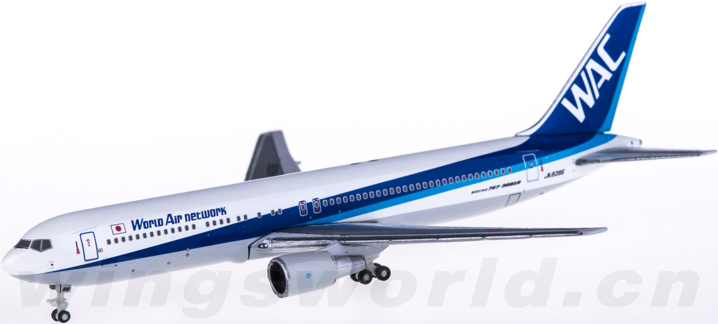 波音767-300ER,波音737-600 hogan 1:500 wl50051 world air network boeing 767-300er ja8286