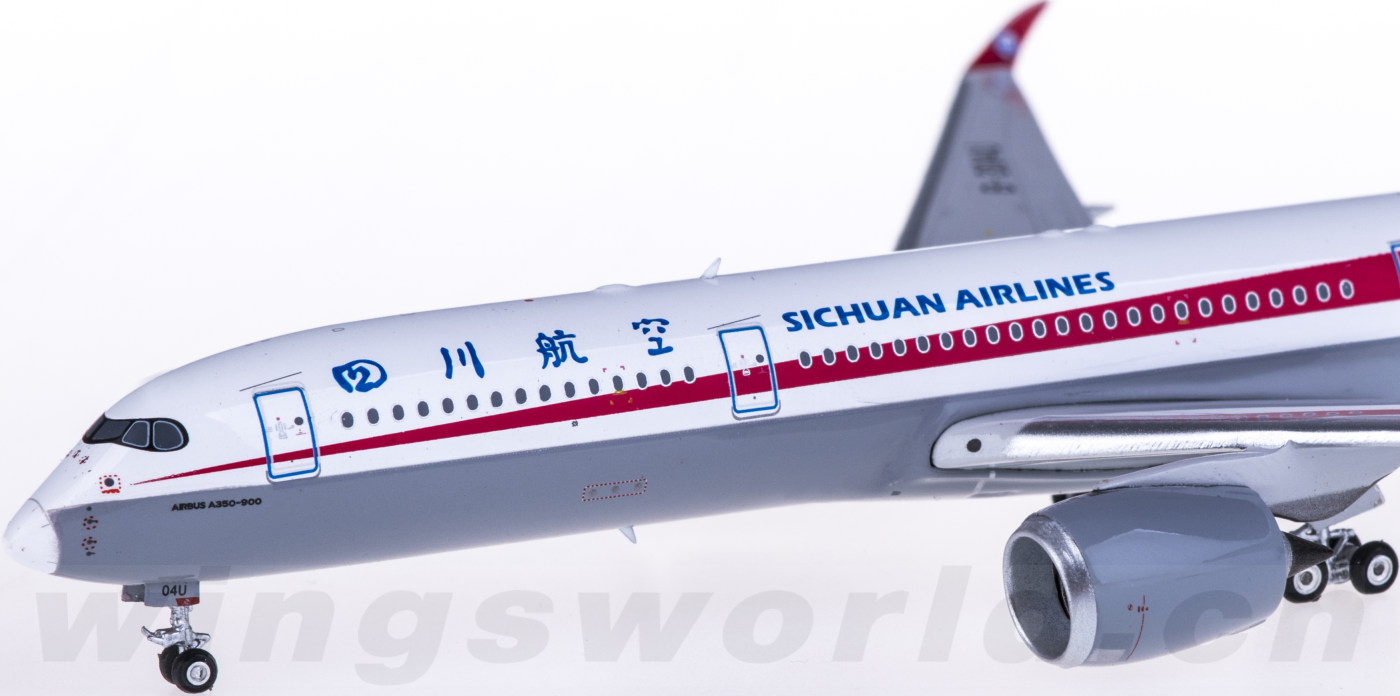 A350~900~304N,737~700~5807 1:400 ph11533 sichuan airlines 四川航空 airbus a350-900 b-304u