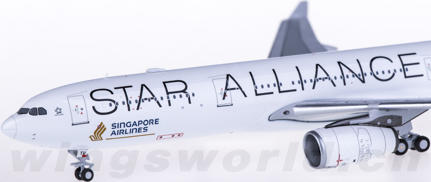 A330~300~航空图库,ARJ21~700~航空图库 1:400 ng62003 singapore airlines 新加坡航空 airbus a330-300 9v