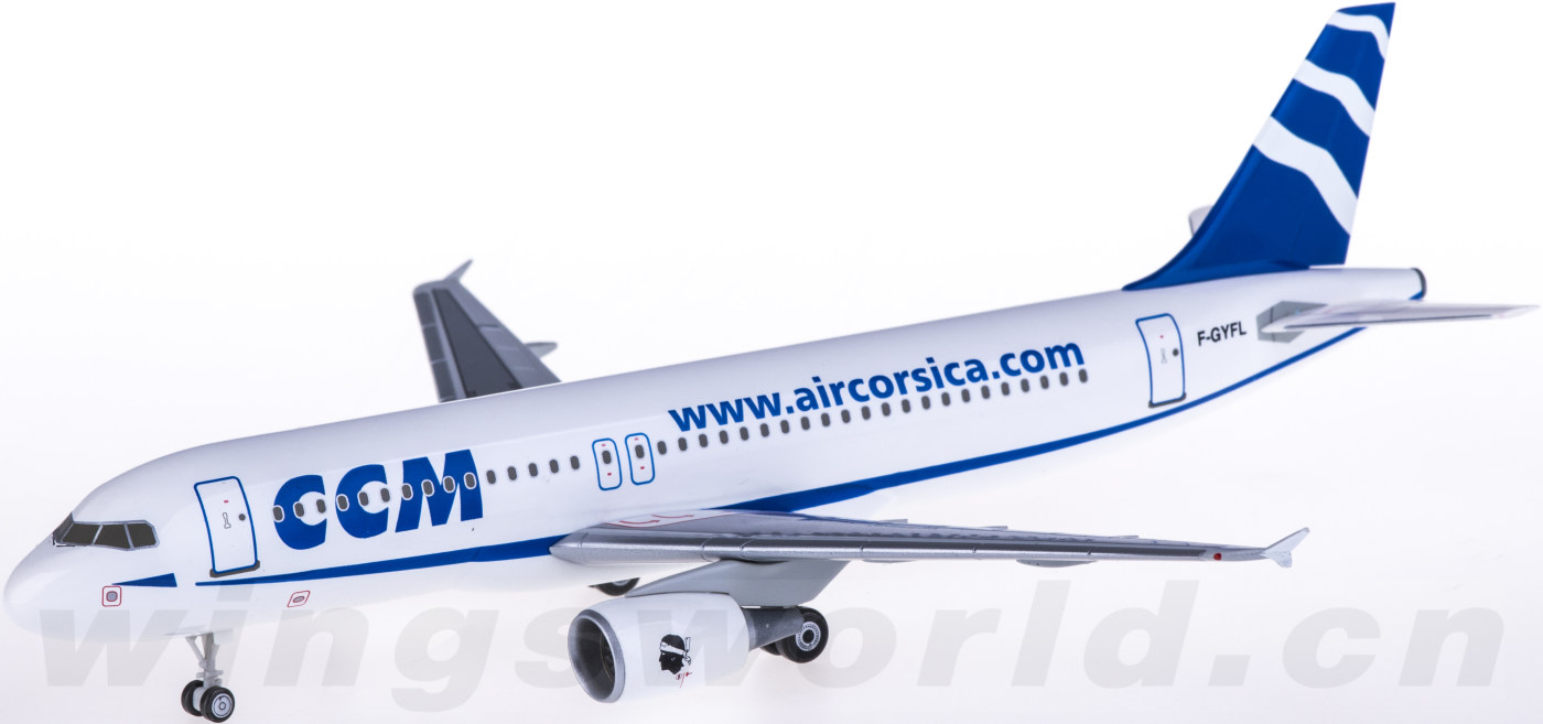 hogan 1:200 hg3053 air corsica 科西嘉航空 airbus a320-200 f-gyfl