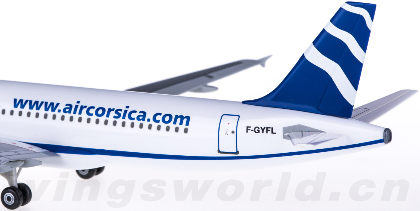 hogan 1:200 hg3053 air corsica 科西嘉航空 airbus a320-200 f-gyfl