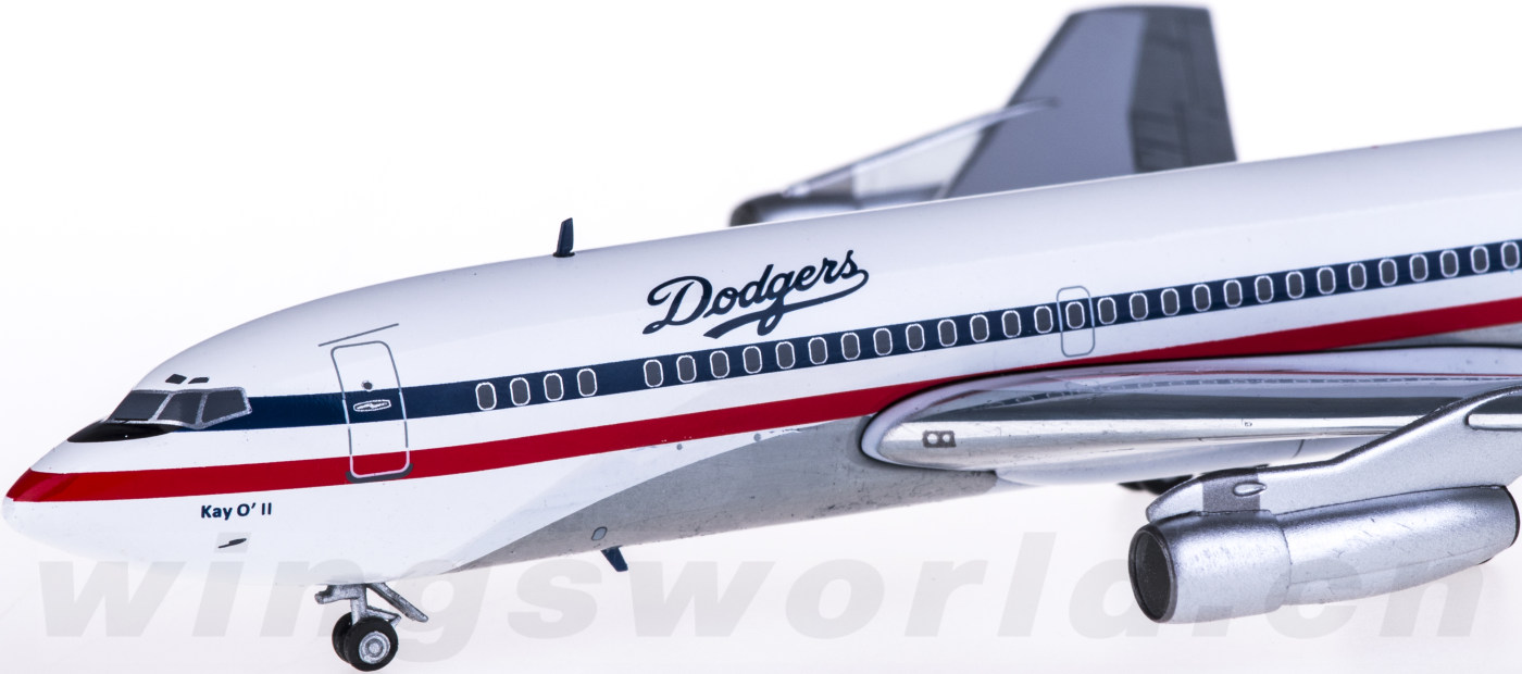 aeroclassics 1:200 lm219494 los angeles dodgers boeing 720 n7536