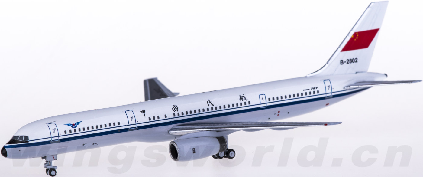 中国民航CAAC,中国民航CAAC aeroclassics 1:400 ac419578 caac 中国民航 boeing 757-200 b-2802