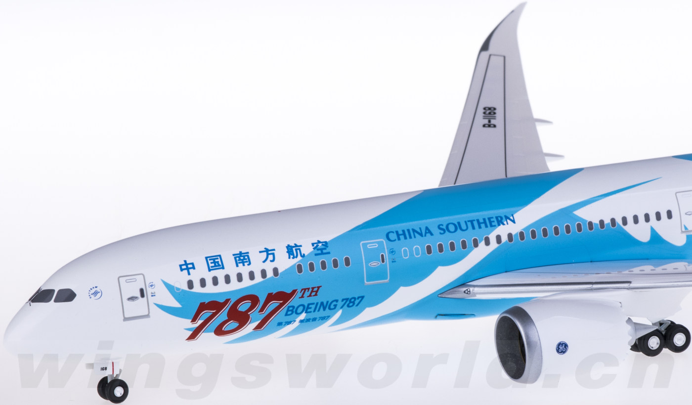 南航波音787-9座位图,波音787-9座位图 hogan 1:200 a337grmu china southern 中国南方航空 boeing 787-9 b