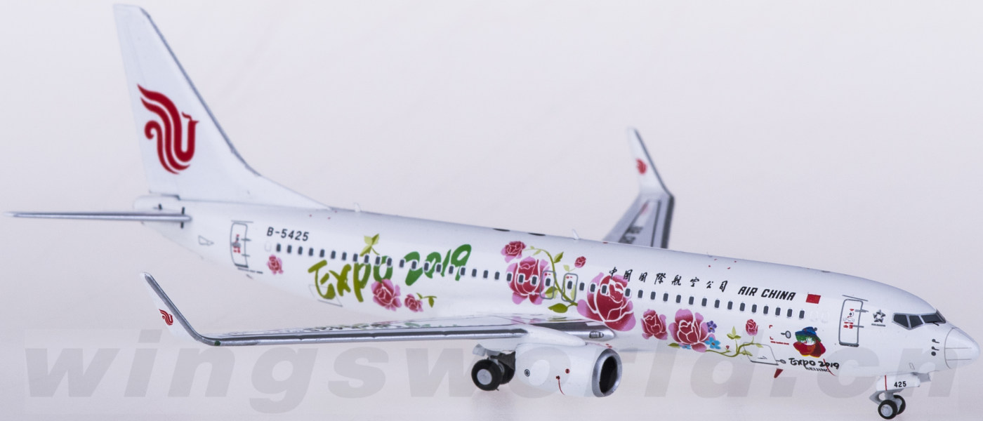 ngmodel 1:400 ng58030 air china 中国国际航空 boeing 737-800 b