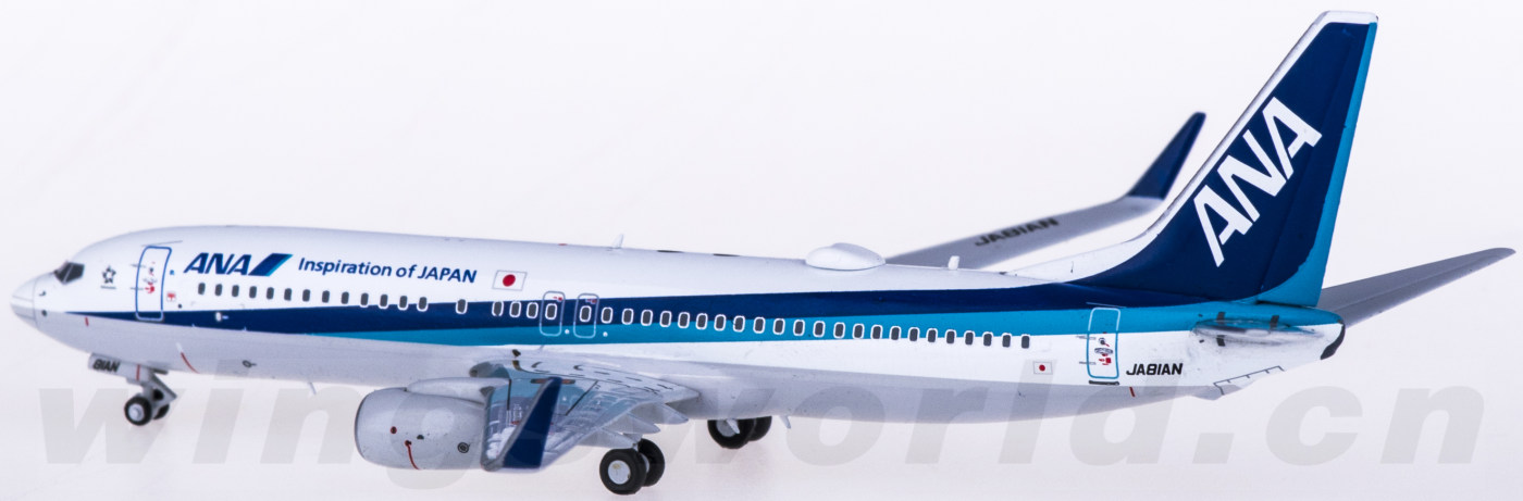 ngmodel 1:400 ng58029 ana 全日空 boeing 737-800 ja81an