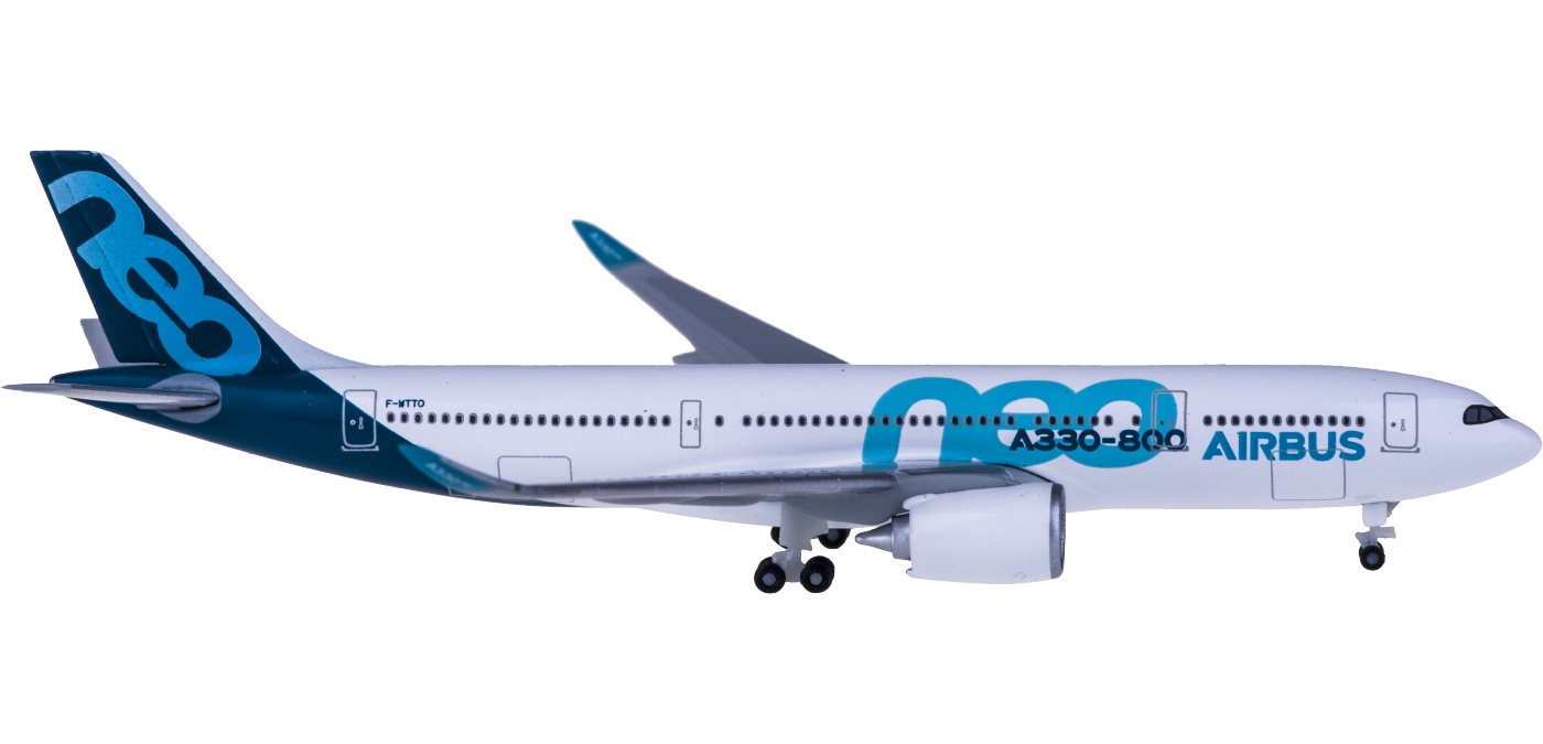 herpa 1:500 533287 airbus a330-800neo f-wtto