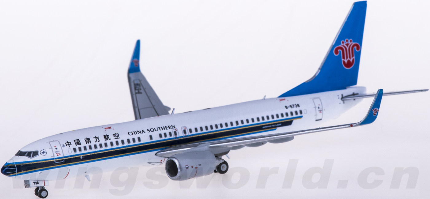 南航波音737-800,南航波音737-800公务舱 jc wings 1:400 xx4052 china southern 中国南方航空 boeing 737-800