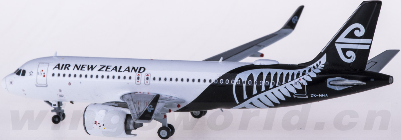 jc wings 1:400 xx4208 air new zealand 新西兰航空 airbus a320neo
