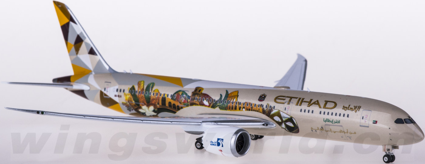phoenix 1:400 ph04336 etihad airways 阿提哈德航空 boeing 787-9