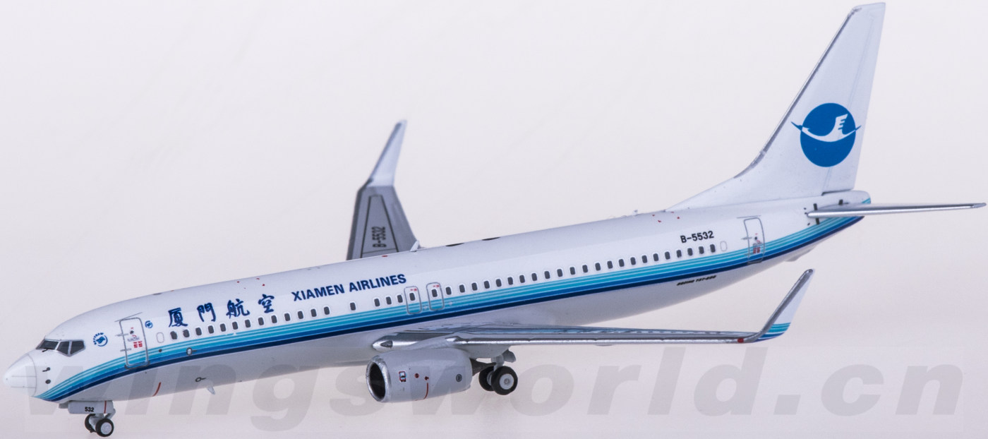 hyjlwings 1:400 hyjl73002 xiamenair 厦门航空 boeing 737-800 b