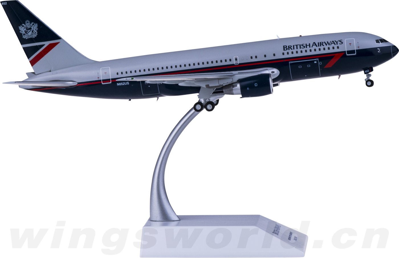 jc wings 1:200 ew2762001 british airways 英国航空 boeing 767-200