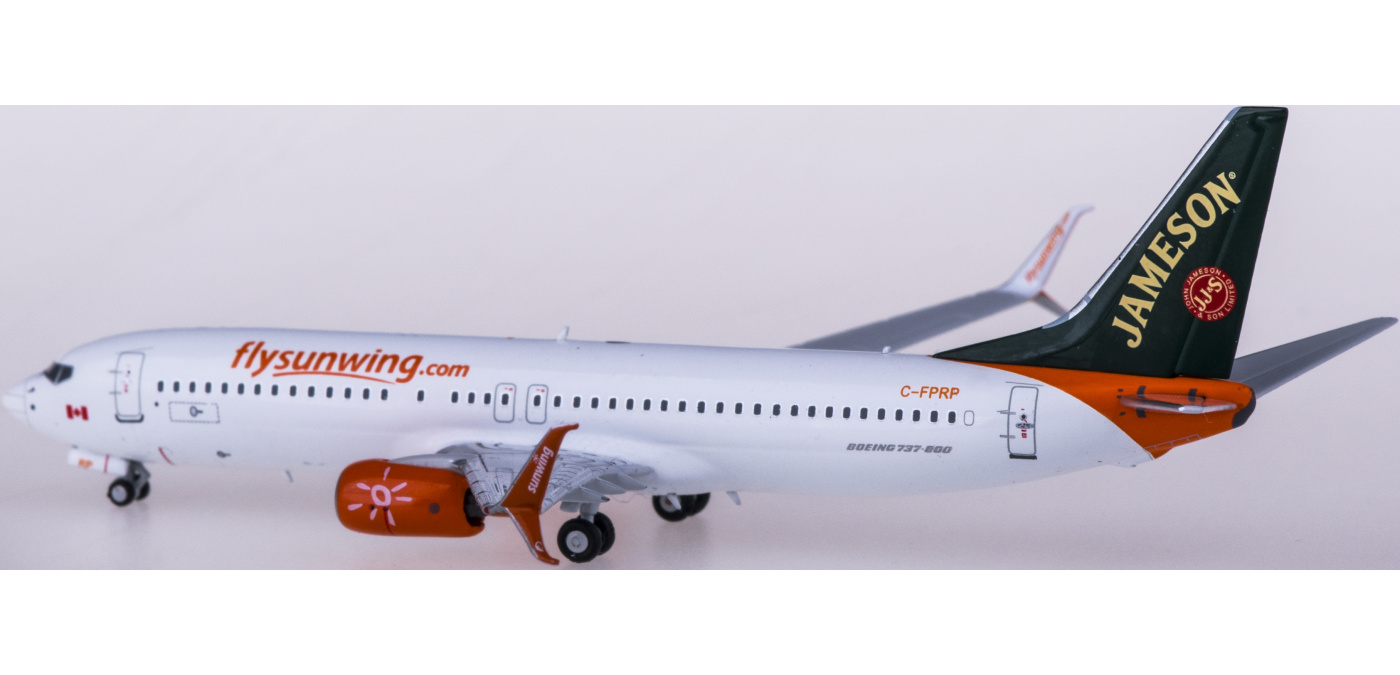 NG58089 Sunwing Airlines 阳翼航空 Boeing 737 800 C FPRP NGmodels 1 400 飞机模型世界