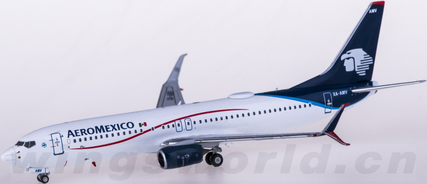 ngmodel 1:400 ng58090 aeroméxico 墨西哥国际航空 boeing 737-800