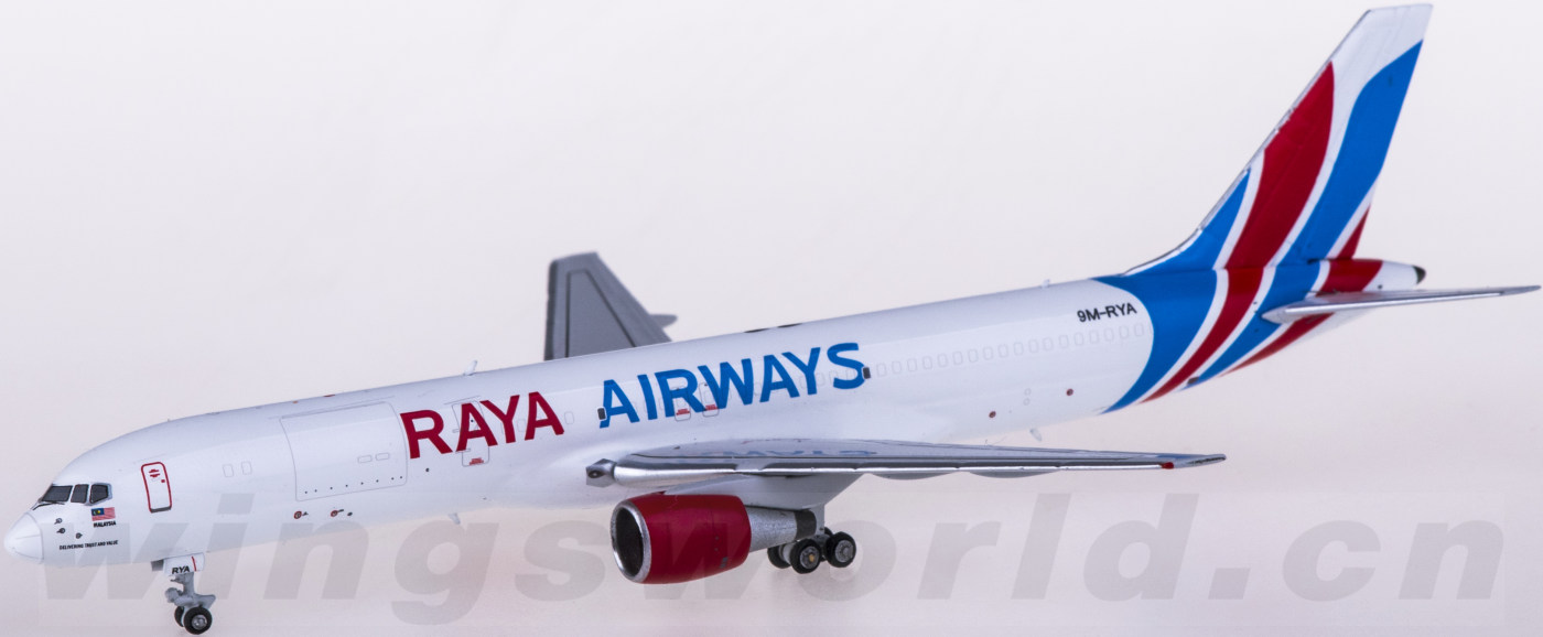 ngmodels 1:400 ng53163 raya airways 拉亚航空 boeing 757-200pcf 9