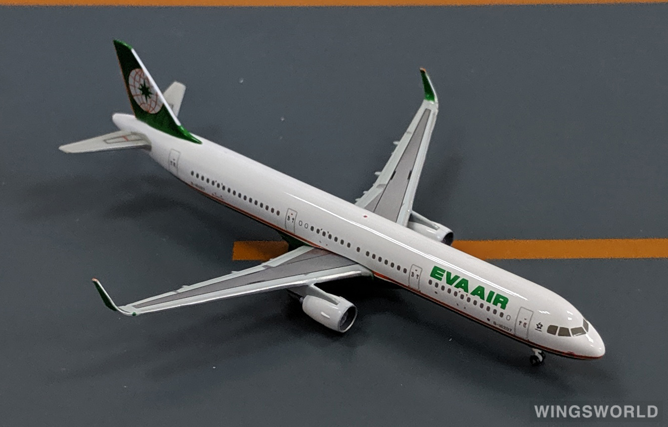 hogan 1:500 hg5194 eva air 长荣航空 airbus a321 b-16207