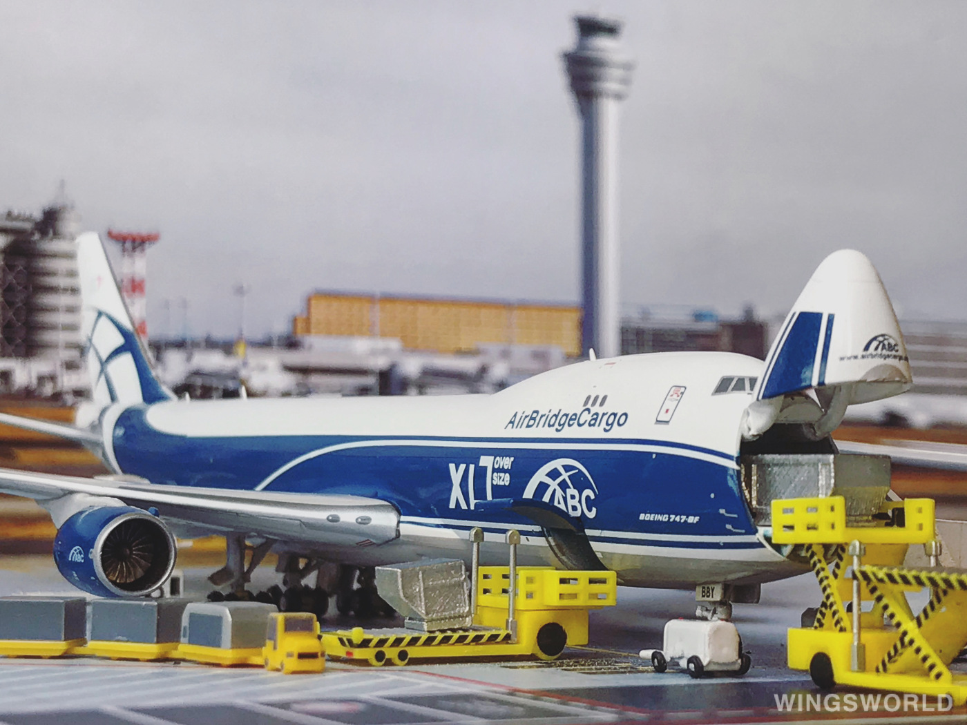 geminijets 1:400 gjabw1895 airbridgecargo 空桥货运航空 boeing