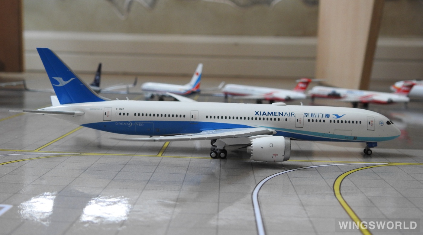 厦门航空 lh4043a b-1567 的照片 作者:big fin anz 飞机模型世界