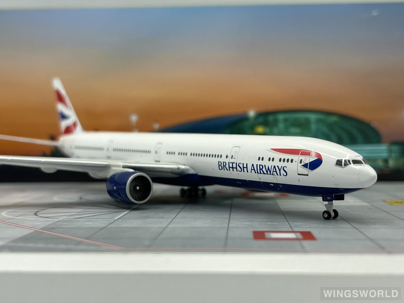 geminijets 1:400 gjbaw1237 british airways 英国航空 boeing 777