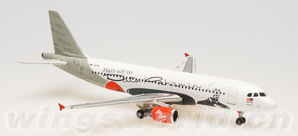 phoenix 1:400 ph10417 亞洲航空 airbus a320 9m-afm hats off to