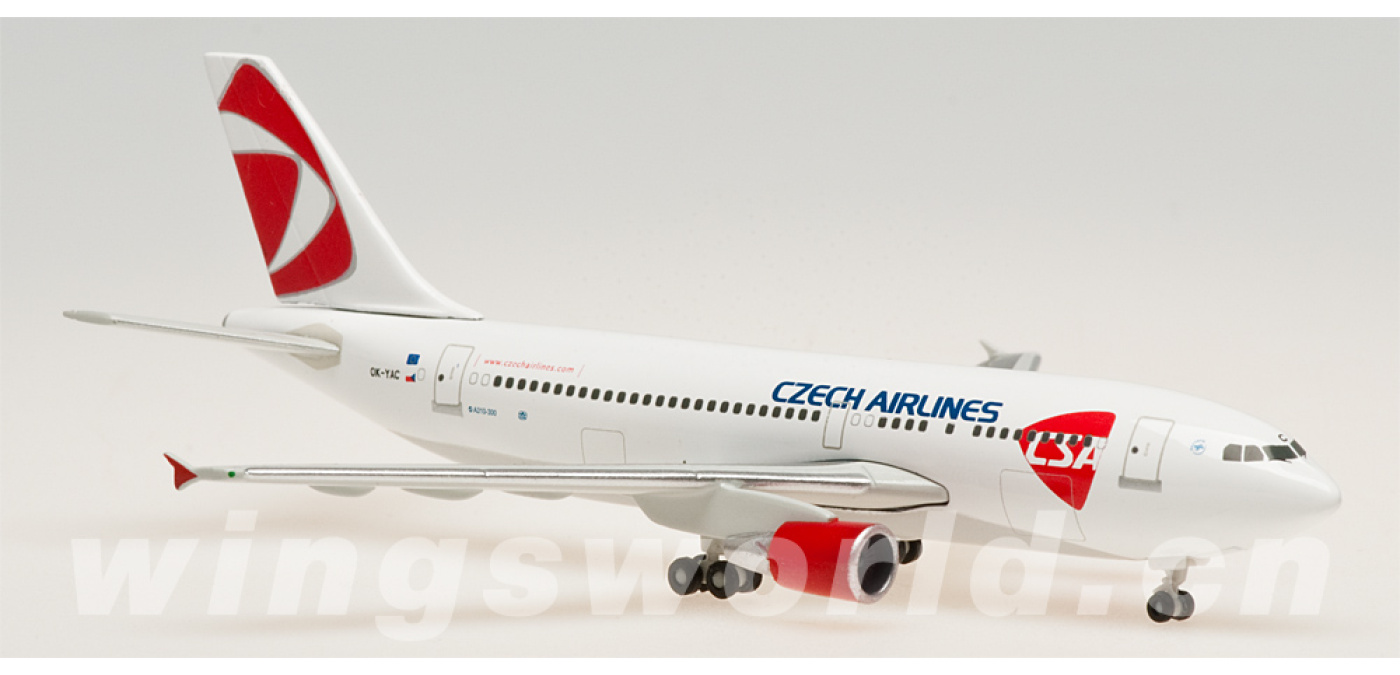 518086 捷克航空Airbus A310-300 OK-YAC Herpa 1:500 -飞机模型世界