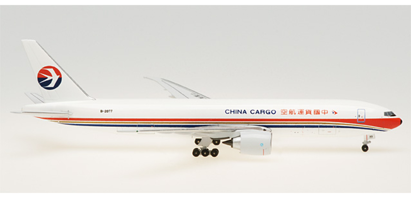 中國貨運航空　B777-200　旅客機大型模型 中華航空大藍鯨彩繪機China Airlines Boeing 777-300ER 1:200