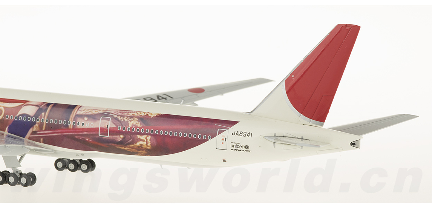 LH2035 Japan Airlines 日本航空Boeing 777-300 JA8941 JC Wings 1:200 